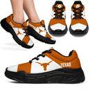 Colorful Logo Texas Longhorns Chunky Sneakers