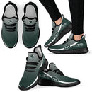 New Style Top Logo New York Jets Mesh Knit Sneakers