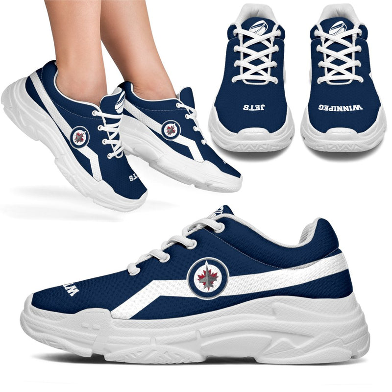 Edition Chunky Sneakers With Line Winnipeg Jets Shoes