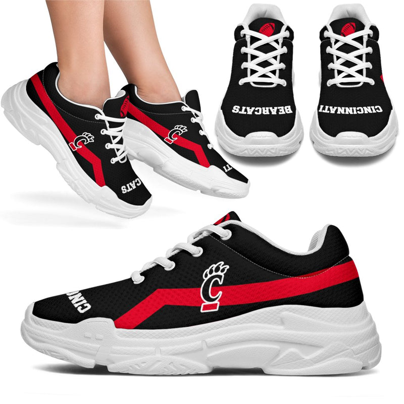 Edition Chunky Sneakers With Line Cincinnati Bearcats Shoes