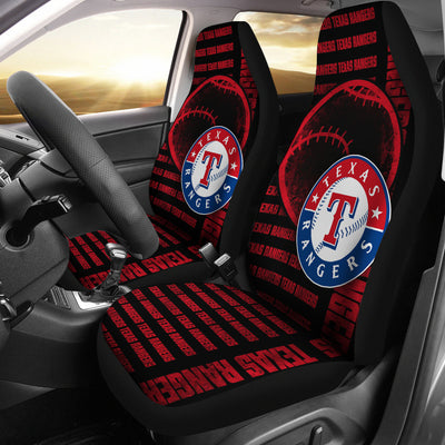 Gorgeous The Victory Texas Rangers Car Seat Covers