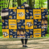 It's Good To Be A Nashville Predators Fan Hooded Blanket