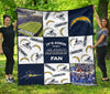 It's Good To Be A Los Angeles Chargers Fan Quilt