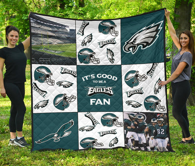 It's Good To Be A Philadelphia Eagles Fan Quilt