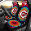 Unique Magical And Vibrant Cincinnati Reds Car Seat Covers