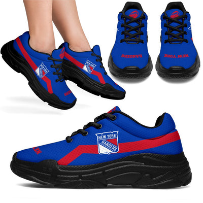 Edition Chunky Sneakers With Line New York Rangers Shoes