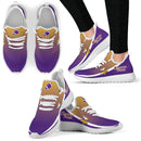 New Style Top Logo Minnesota Vikings Mesh Knit Sneakers