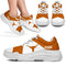Colorful Logo Texas Longhorns Chunky Sneakers