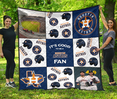 It's Good To Be A Houston Astros Fan Quilt