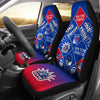 Colorful Pride Flag New York Rangers Car Seat Covers