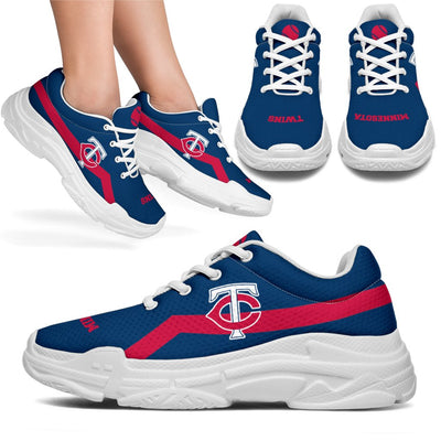 Edition Chunky Sneakers With Line Minnesota Twins Shoes