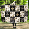 It's Good To Be A New Orleans Saints Fan Hooded Blanket