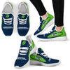 Legend React Seattle Seahawks Mesh Knit Sneakers