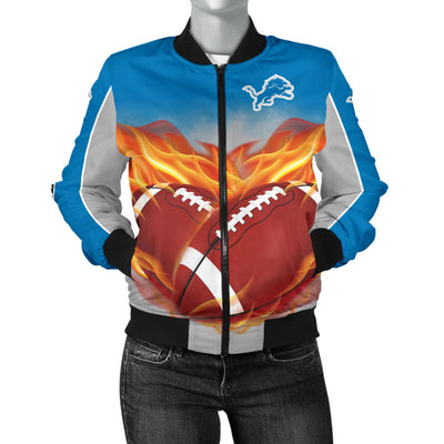 Playing Game With Detroit Lions Jackets Shirt For Women