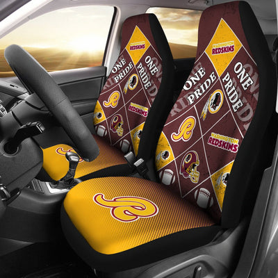 Colorful Pride Flag Washington Redskins Car Seat Covers