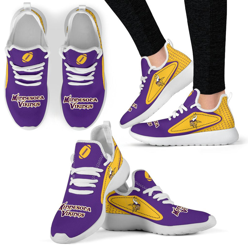 Legend React Minnesota Vikings Mesh Knit Sneakers