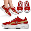 Edition Chunky Sneakers With Line San Francisco 49ers Shoes
