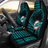 Gorgeous The Victory Miami Dolphins Car Seat Covers