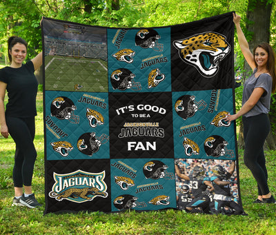 It's Good To Be A Jacksonville Jaguars Fan Quilt