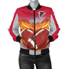 Playing Game With Atlanta Falcons Jackets Shirt For Women