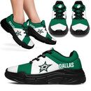 Colorful Logo Dallas Stars Chunky Sneakers