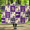 It's Good To Be A Minnesota Vikings Fan Hooded Blanket