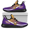 New Style Top Logo Minnesota Vikings Mesh Knit Sneakers