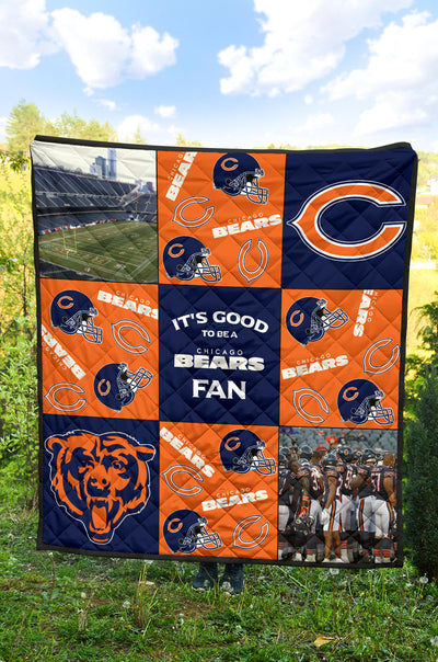 It's Good To Be A Chicago Bears Fan Quilt