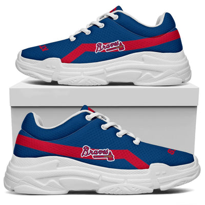 Edition Chunky Sneakers With Line Atlanta Braves Shoes