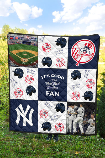 It's Good To Be A New York Yankees Fan Quilt