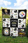 It's Good To Be A Pittsburgh Steelers Fan Quilt