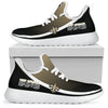 New Style Top Logo New Orleans Saints Mesh Knit Sneakers