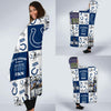 It's Good To Be An Indianapolis Colts Fan Hooded Blanket