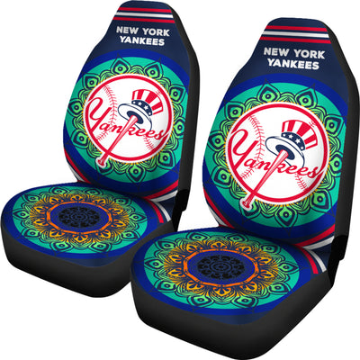 Unique Magical And Vibrant New York Yankees Car Seat Covers