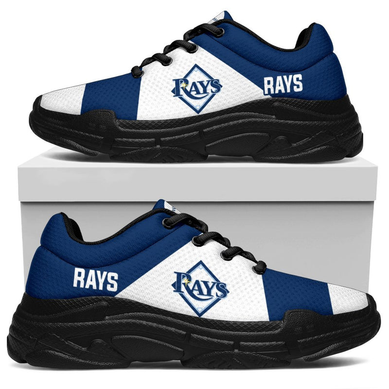 Colorful Logo Tampa Bay Rays Chunky Sneakers
