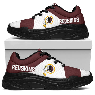 Colorful Logo Washington Redskins Chunky Sneakers