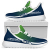 New Style Top Logo Seattle Seahawks Mesh Knit Sneakers