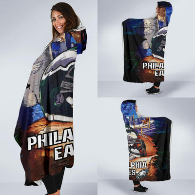 Pro Shop Philadelphia Eagles Home Field Advantage Hooded Blanket