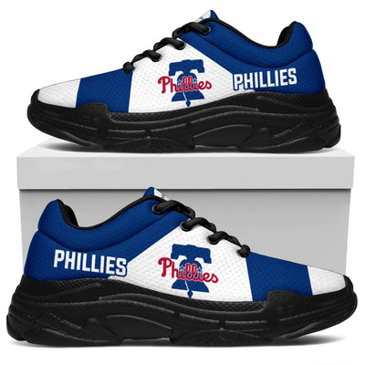 Colorful Logo Philadelphia Phillies Chunky Sneakers