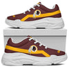 Edition Chunky Sneakers With Line Washington Redskins Shoes