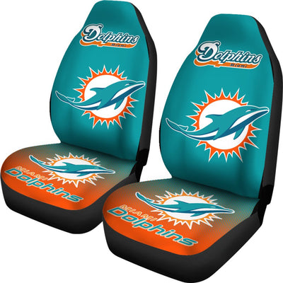 New Fashion Fantastic Miami Dolphins Car Seat Covers