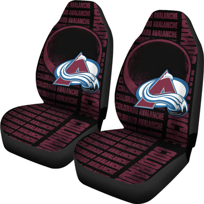 Gorgeous The Victory Colorado Avalanche Car Seat Covers