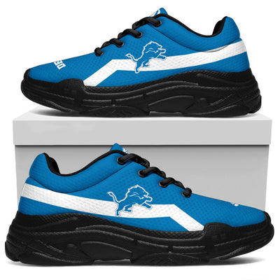 Edition Chunky Sneakers With Line Detroit Lions Shoes