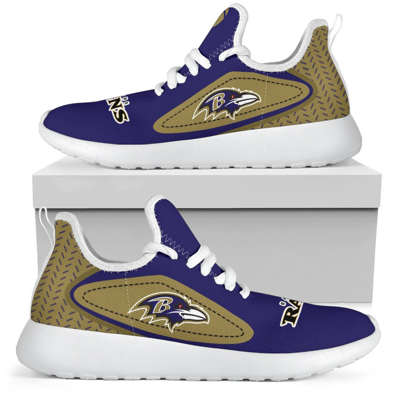 Legend React Baltimore Ravens Mesh Knit Sneakers