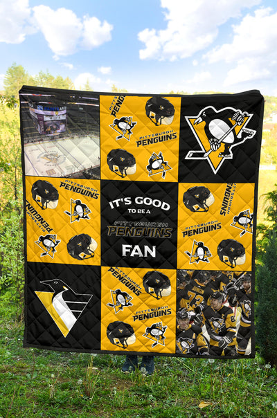 It's Good To Be A Pittsburgh Penguins Fan Quilt