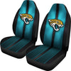 Incredible Line Pattern Jacksonville Jaguars Logo Car Seat Covers