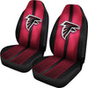 Incredible Line Pattern Atlanta Falcons Logo Car Seat Covers