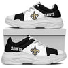 Colorful Logo New Orleans Saints Chunky Sneakers