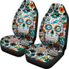 Party Skull Miami Dolphins Car Seat Covers