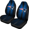 Incredible Line Pattern New England Patriots Logo Car Seat Covers